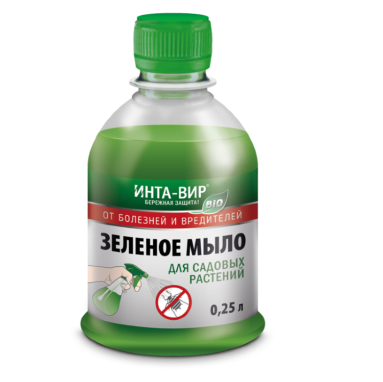 Ср-во "Зеленое мыло" Инта-Вир®  бут. 250мл /30