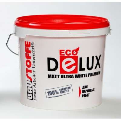 Краска BSF Delux Premium водно-диспер (15кг) д/внутр.работ (ведро)