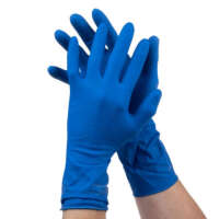 Перчатки латекс. универс. (синие) 