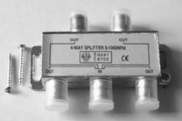 ТВ сплиттер  ( VIDEO SPLITTER)  4 way 5-1000 МГц  CN-7073A /10/200